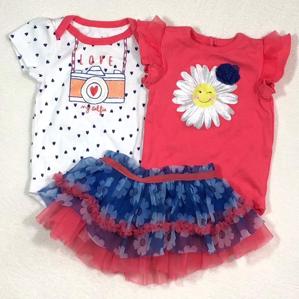Girls Baby Starters Set Size 3M